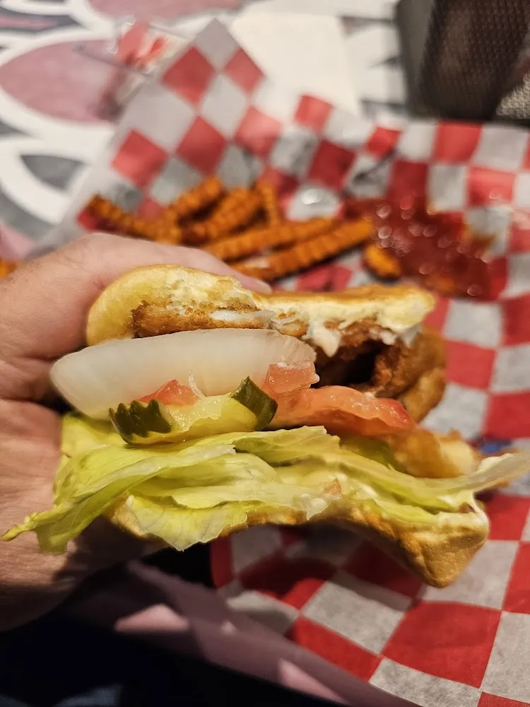 Walleye Sandwich Deluxe